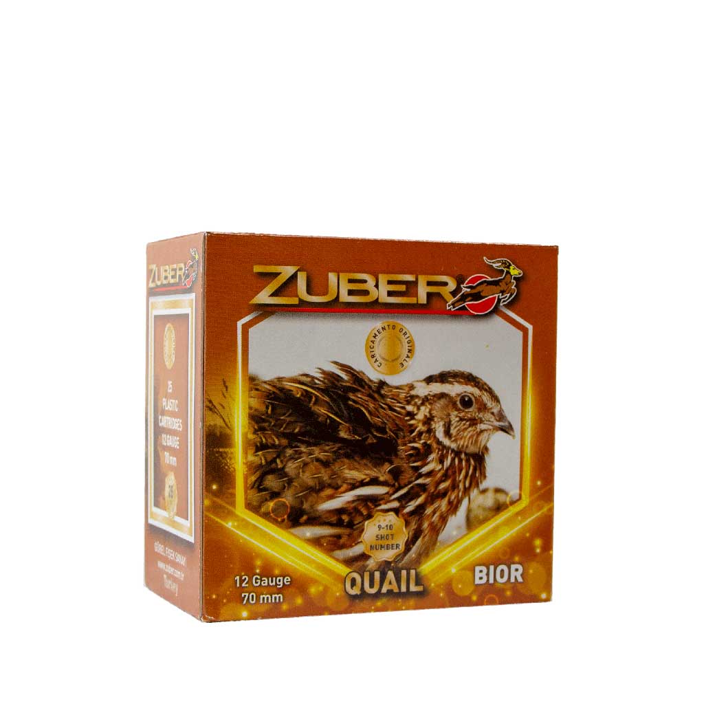 ZUBER 25 GR. AV FİŞEĞİ 12 KALİBRE BILDIRCIN ÖZEL